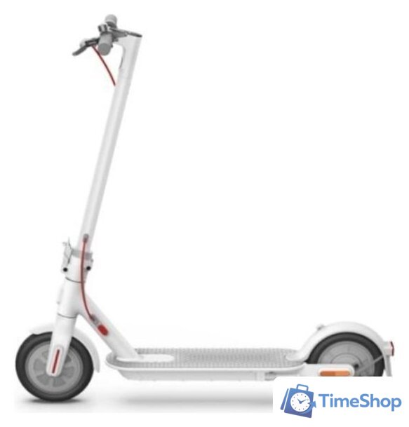 Электросамокат Xiaomi Electric Scooter 3 Lite BHR5389GL (белый) - Изображение №4 — Интернет-магазин Time-Shop