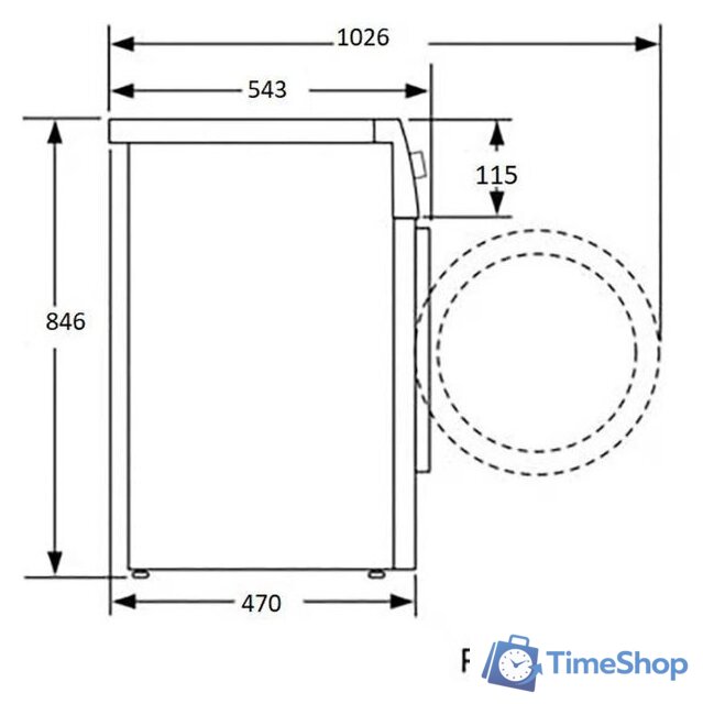 Сушильная машина BEKO B3T47239A - Изображение №7 — Интернет-магазин Time-Shop