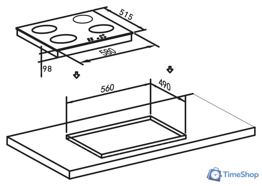 Варочная панель Making Oasis Everywhere P-BDI - Изображение №8 — Интернет-магазин Time-Shop