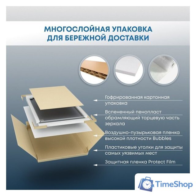  Roxen Зеркало Grown 510200-60GM 40x60 - Изображение №15 — Интернет-магазин Time-Shop