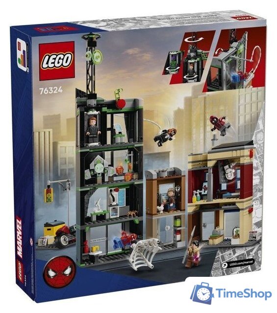 Конструктор LEGO Marvel 76324 Человек-паук против Озкорп - Изображение №10 — Интернет-магазин Time-Shop