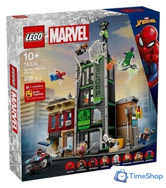 Конструктор LEGO Marvel 76324 Человек-паук против Озкорп - Изображение №9 — Интернет-магазин Time-Shop