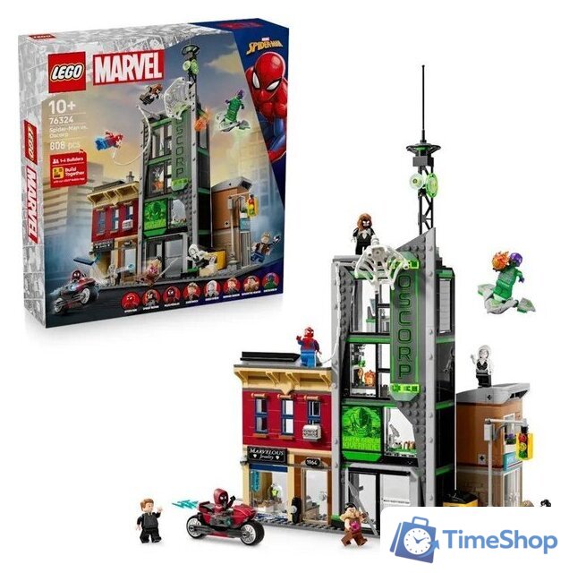 Конструктор LEGO Marvel 76324 Человек-паук против Озкорп - Изображение №1 — Интернет-магазин Time-Shop