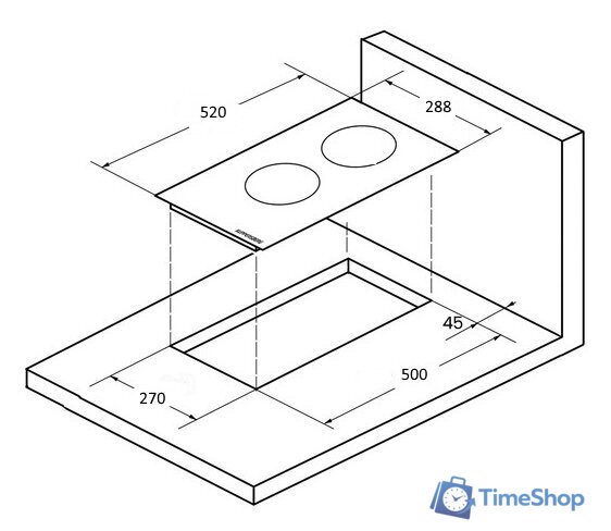 Варочная панель KUPPERSBERG ICO 302 - Изображение №4 — Интернет-магазин Time-Shop