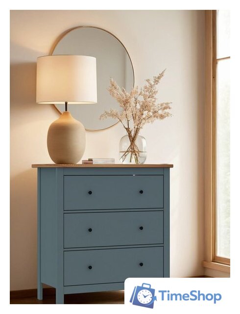 Комод Mio Tesoro Сага 2.08.02.020.16 (темно-бирюзовый/ясень) - Изображение №4 — Интернет-магазин Time-Shop