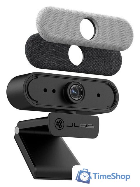 Веб-камера JLab Epic USB Webcam (черный) - Изображение №4 — Интернет-магазин Time-Shop
