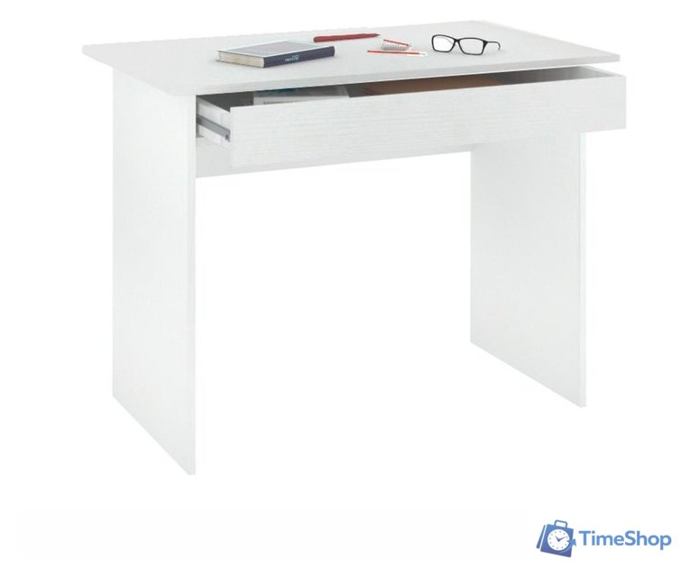 Стол Кортекс-мебель Эльф 100-1ш (белый) - Изображение №2 — Интернет-магазин Time-Shop