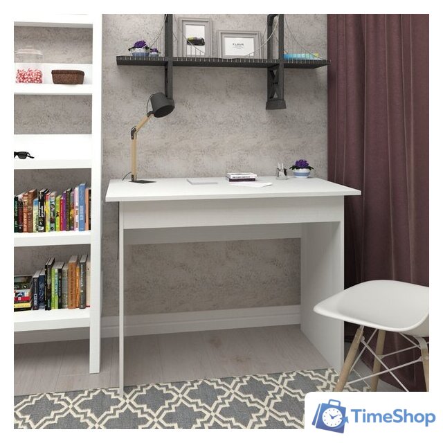 Стол Кортекс-мебель Эльф 100-1ш (белый) - Изображение №3 — Интернет-магазин Time-Shop