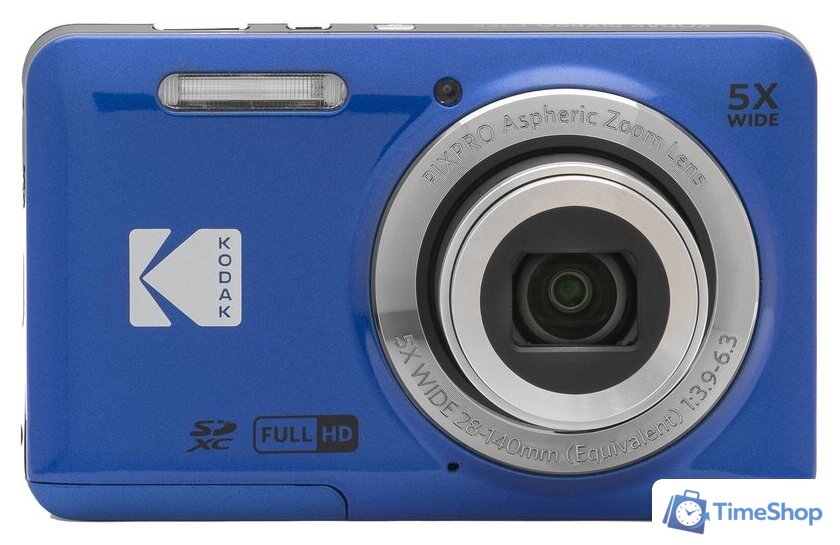 Фотоаппарат Kodak Pixpro FZ55 (синий) - Изображение №1 — Интернет-магазин Time-Shop