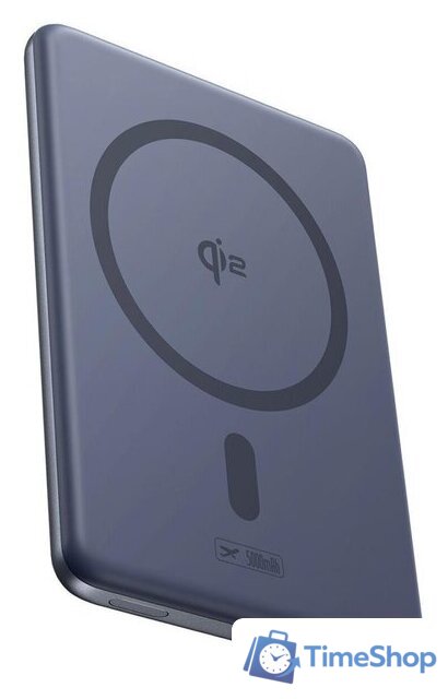 Внешний аккумулятор Baseus PicoGo AM31 Mini Magnetic Power Bank with Stand 20W 5000mAh (серый) - Изображение №2 — Интернет-магазин Time-Shop