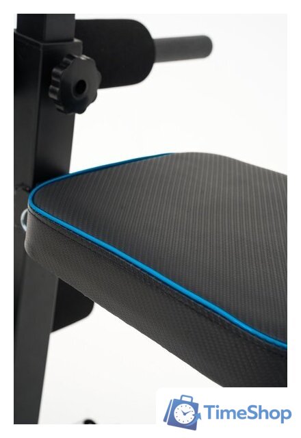 Силовая скамья Calviano 1003 (черный/синий) - Изображение №16 — Интернет-магазин Time-Shop