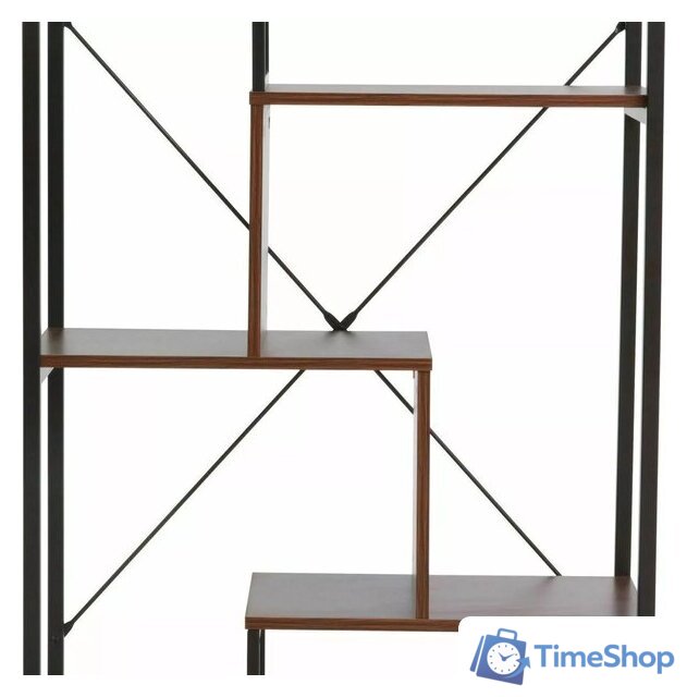 Стеллаж Signal Net A (орех/черный) - Изображение №3 — Интернет-магазин Time-Shop