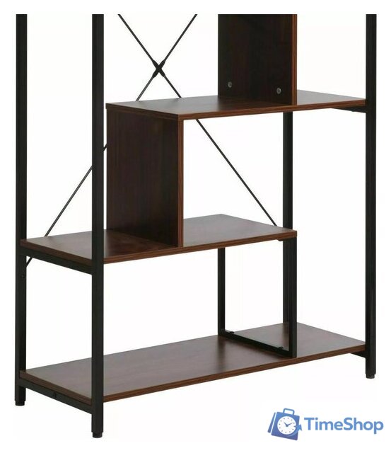 Стеллаж Signal Net A (орех/черный) - Изображение №4 — Интернет-магазин Time-Shop