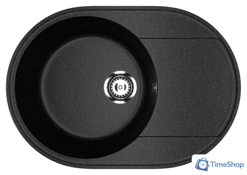 Кухонная мойка Practik PR-M 610-004 (черный оникс) - Изображение №1 — Интернет-магазин Time-Shop