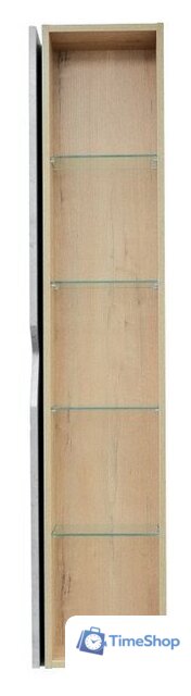  Doratiz Шкаф-пенал Фьорд 40 L 2712.304 (дуб бунратти/цемент,с подвесной) - Изображение №5 — Интернет-магазин Time-Shop