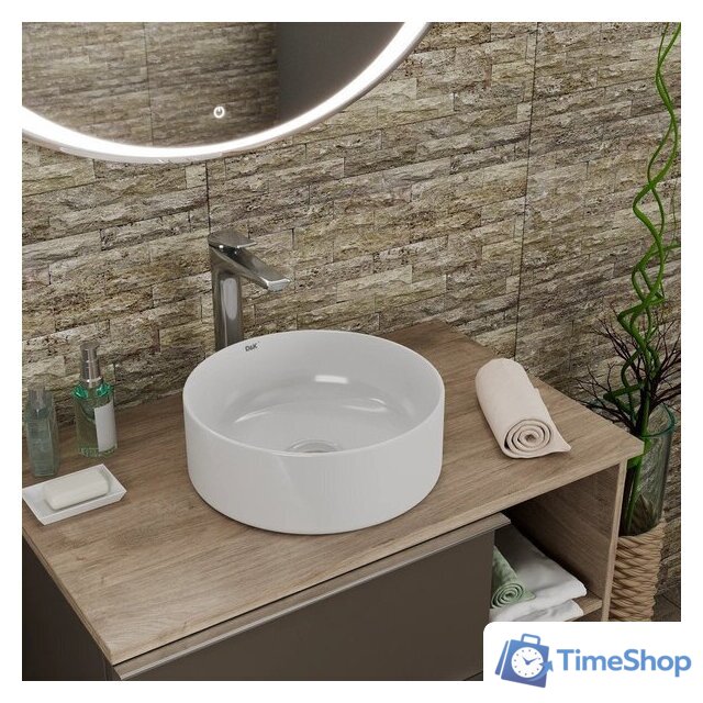 Умывальник D&K Matrix DT1391516 (белый) - Изображение №2 — Интернет-магазин Time-Shop