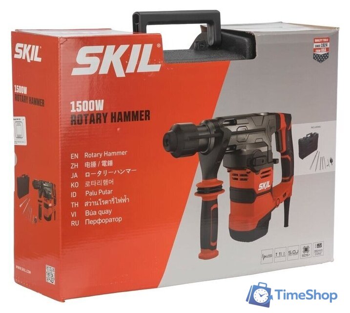 Перфоратор Skil RH1183SE00 (кейс) - Изображение №9 — Интернет-магазин Time-Shop