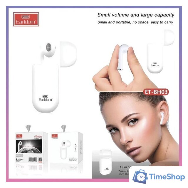 Bluetooth гарнитура Earldom ET-BH03 - Изображение №7 — Интернет-магазин Time-Shop