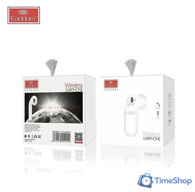 Bluetooth гарнитура Earldom ET-BH03 - Изображение №2 — Интернет-магазин Time-Shop