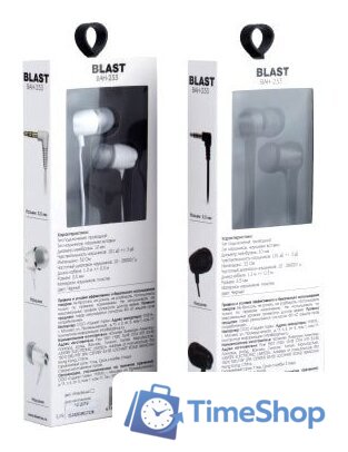 Наушники Blast BAH-233 (белый) - Изображение №3 — Интернет-магазин Time-Shop