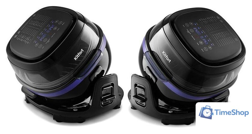 Аэрогриль (аэрофритюрница) Kitfort KT-2218-1 - Изображение №5 — Интернет-магазин Time-Shop