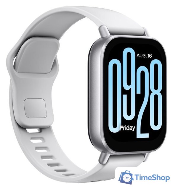 Умные часы Xiaomi Redmi Watch 5 Active (серебристый, международная версия) - Изображение №5 — Интернет-магазин Time-Shop