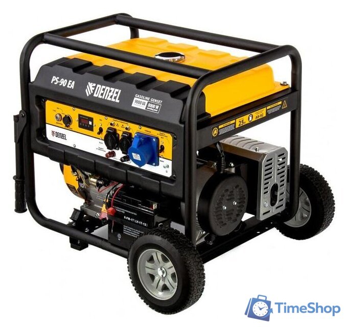 Бензиновый генератор Denzel PS 90 EA - Изображение №5 — Интернет-магазин Time-Shop
