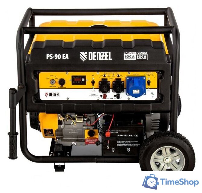 Бензиновый генератор Denzel PS 90 EA - Изображение №1 — Интернет-магазин Time-Shop