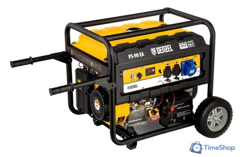 Бензиновый генератор Denzel PS 90 EA - Изображение №4 — Интернет-магазин Time-Shop