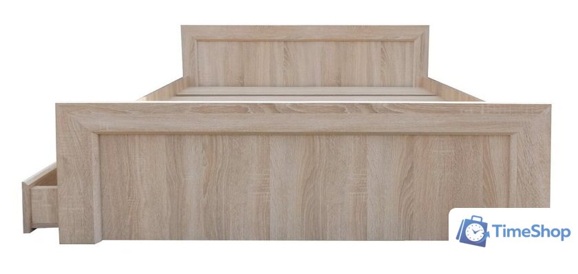Кровать Евва Турин ТР-1600мп/S (дуб сонома) - Изображение №1 — Интернет-магазин Time-Shop