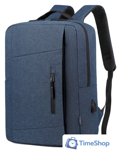 Городской рюкзак Miru Skinny 15.6 MBP-1051 (синий) - Изображение №2 — Интернет-магазин Time-Shop