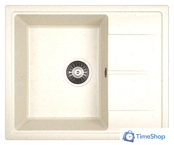 Кухонная мойка Dr. Gans Smart Ника 58 25.070.B0580.401 (белый) - Изображение №1 — Интернет-магазин Time-Shop