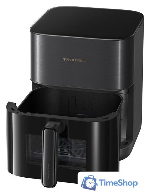 Аэрогриль (аэрофритюрница) Trouver Air Fryer FD10 Pro VFF12A (черный) - Изображение №2 — Интернет-магазин Time-Shop