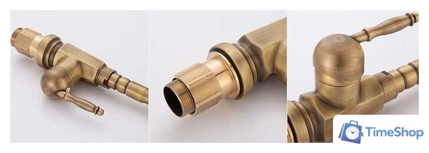 Смеситель Rea Bona Old REA-B2150 (золотой) - Изображение №11 — Интернет-магазин Time-Shop