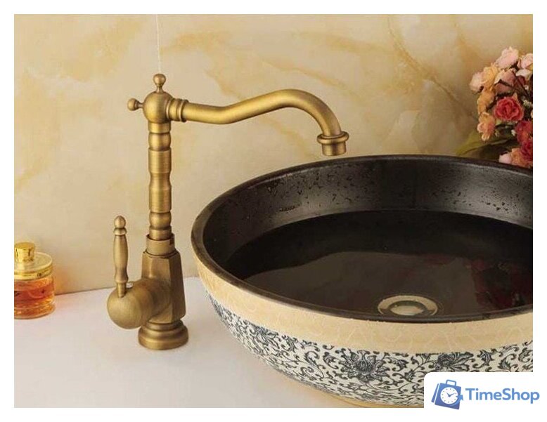 Смеситель Rea Bona Old REA-B2150 (золотой) - Изображение №5 — Интернет-магазин Time-Shop