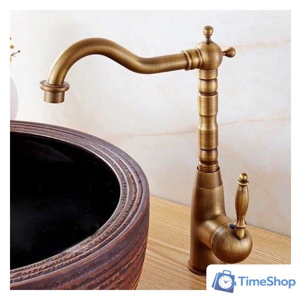 Смеситель Rea Bona Old REA-B2150 (золотой) - Изображение №2 — Интернет-магазин Time-Shop