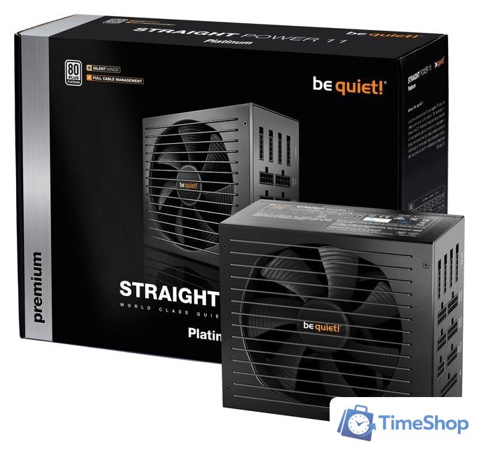 Блок питания be quiet! Straight Power 11 Platinum 1200W BN310 - Изображение №4 — Интернет-магазин Time-Shop