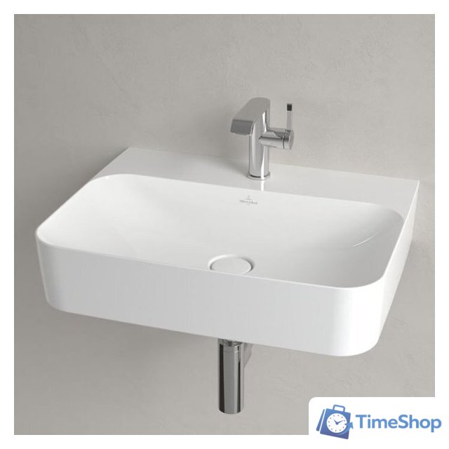 Умывальник Villeroy & Boch Finion Weiss Alpin 416864R1 - Изображение №3 — Интернет-магазин Time-Shop