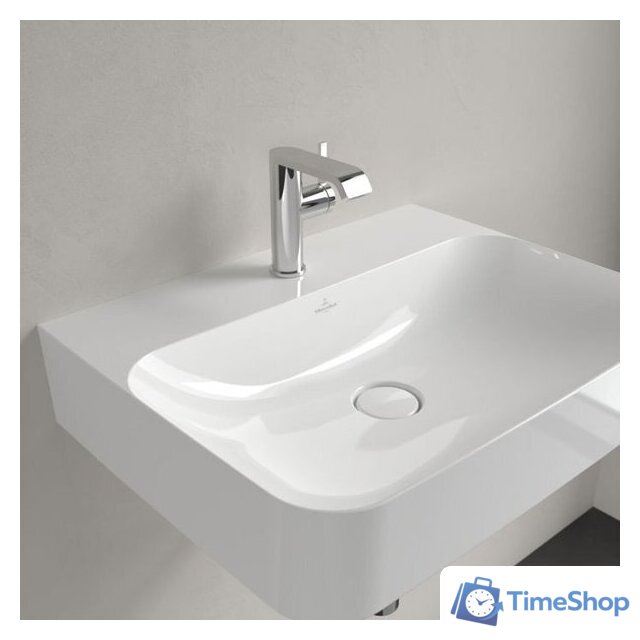 Умывальник Villeroy & Boch Finion Weiss Alpin 416864R1 - Изображение №7 — Интернет-магазин Time-Shop