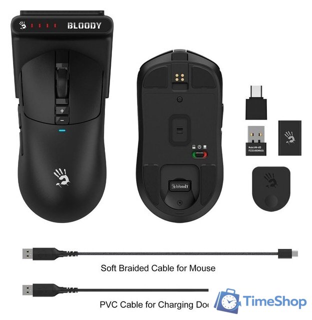 Игровая мышь A4Tech Bloody R72 Pro Duo (черный) - Изображение №14 — Интернет-магазин Time-Shop