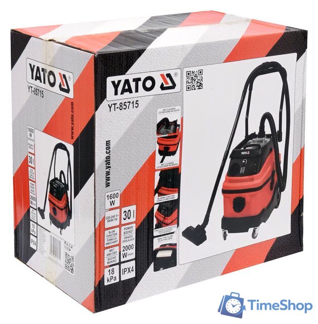 Пылесос Yato YT-85715 - Изображение №3 — Интернет-магазин Time-Shop