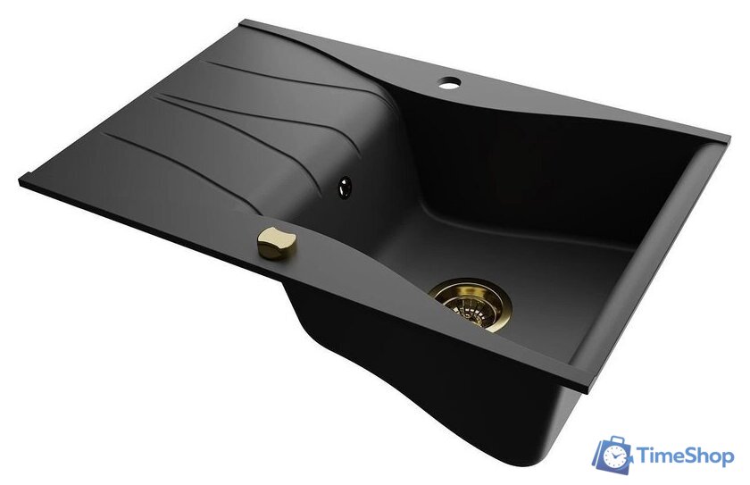 Кухонная мойка Kernau KGS O 6078 1B1D Deep Black - Изображение №6 — Интернет-магазин Time-Shop