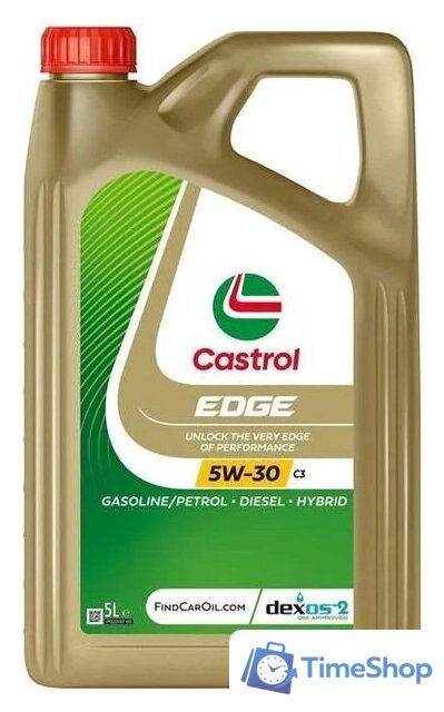 Моторное масло Castrol EDGE 5W-30 C3 4л - Изображение №1 — Интернет-магазин Time-Shop