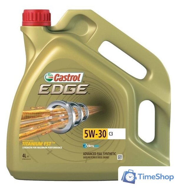 Моторное масло Castrol EDGE 5W-30 C3 4л - Изображение №3 — Интернет-магазин Time-Shop