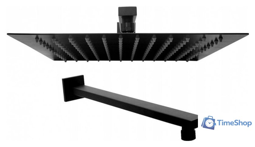 Верхний душ Rea Ultra Slim REA-P0650 (черный) - Изображение №1 — Интернет-магазин Time-Shop