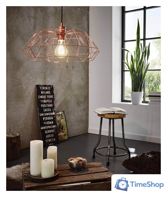 Подвесная люстра Eglo Carlton 2 49488 - Изображение №2 — Интернет-магазин Time-Shop