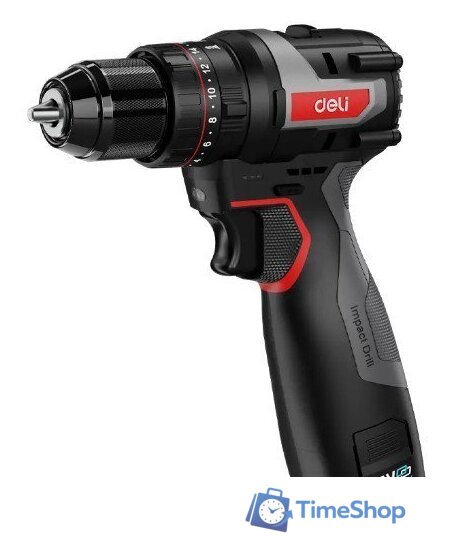 Ударная дрель-шуруповерт Deli EDE-CZ16-1D2 (с 2-мя АКБ) - Изображение №1 — Интернет-магазин Time-Shop