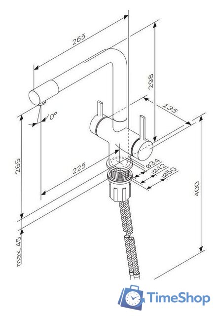 Смеситель AM.PM Func F8F05700 - Изображение №14 — Интернет-магазин Time-Shop