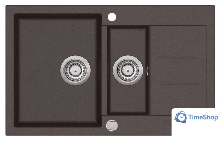 Кухонная мойка Aquasanita Tesa SQT151AW (cerrus 120) - Изображение №1 — Интернет-магазин Time-Shop