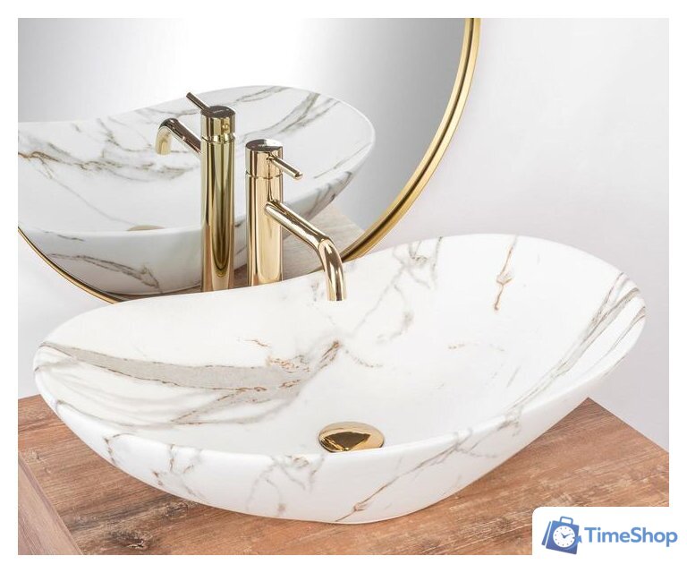 Умывальник Rea Royal (лава матовый) - Изображение №4 — Интернет-магазин Time-Shop